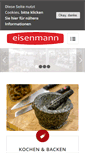 Mobile Screenshot of eisenmann-immenstadt.de